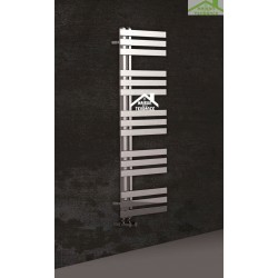 Radiateur sèche-serviette design vertical VERONA 50x120 cm en chrome 