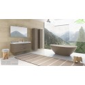 Ensemble meuble & lavabo RIHO ALTARE SET 34   en bois stratifié  130x47 x H56,5 cm