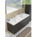 Ensemble meuble & lavabo RIHO ALTARE SET 35   en bois stratifié  130x47 x H56,5 cm