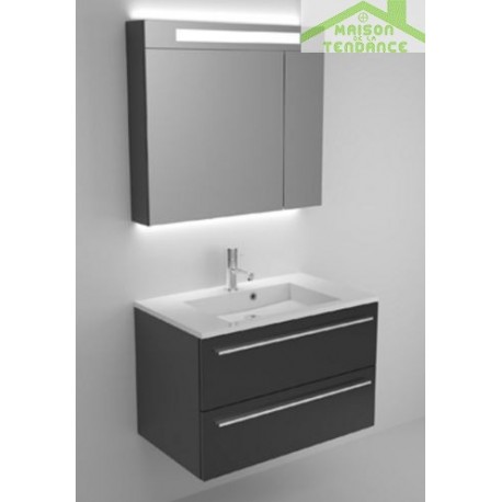 Ensemble meuble & lavabo RIHO BRONI SET 05 80X48x H 52,5 cm