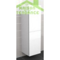 Armoire de douche à 2 portes gauche RIHO BRONI en bois stratifié 40x40 H 137,4 cm