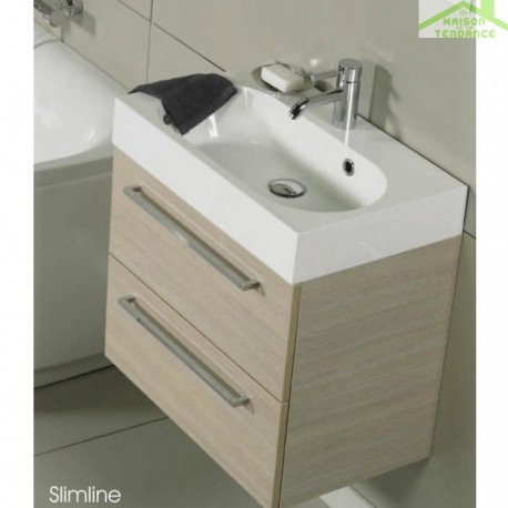 Ensemble meuble & lavabo RIHO  SLIMLINE SET 60  60x38 H 60,5 cm