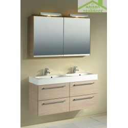 Ensemble meuble & lavabo RIHO  SLIMLINE SET 75 120x38 H 60,5 cm