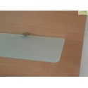 Etagère, tablette murale de douche ALFA en verre 60cm x 12 cm x 2cm