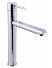 Mitigeur lavabo haut SEINA laiton chromé 30,6 cm
