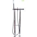 Mitigeur baignoire sur pied SEINA avec douchette H. 106 cm