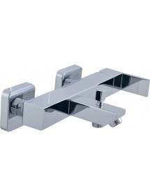 Mitigeur baignoire mural LOIRA en laiton chromé