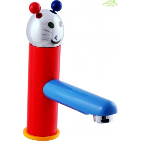 Mitigeur lavabo ours pour enfant avec siphon Mitigeur lavabo ours pour enfant avec siphon