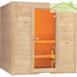 Cabine de Sauna BASIC MEDIUM de SENTIOTEC 195x156 cm