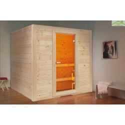 Cabine de Sauna BASIC MASSIV MEDIUM de SENTIOTEC 194,5x156 cm