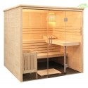 Cabine de Sauna ALASKA VIEW de SENTIOTEC 208x204 cm