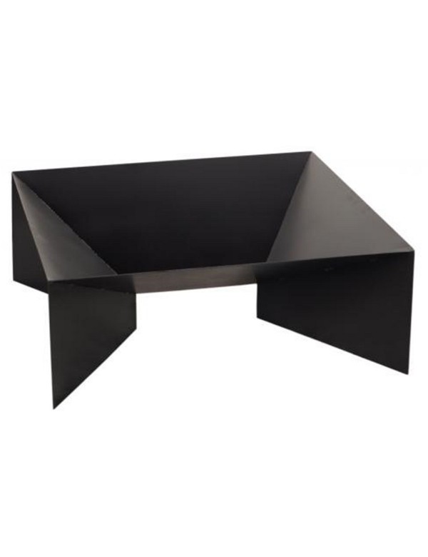 Brasero de jardin carré DINE 60x60 cm en acier