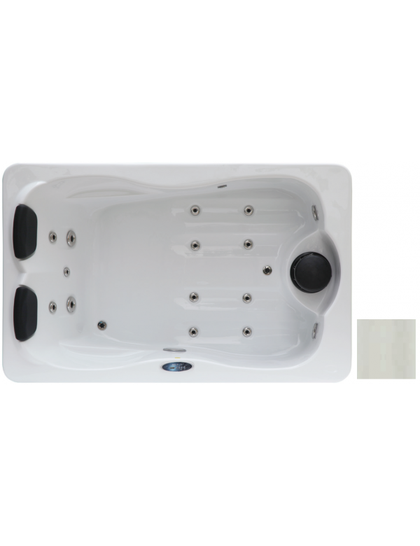 SPA JADE 15 jets 2 à 3 places 194x110x72 cm avec couverture