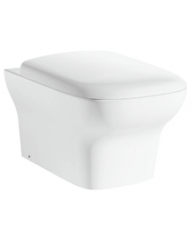 Cuvette WC à poser NOMARA avec abattant à frein de chute