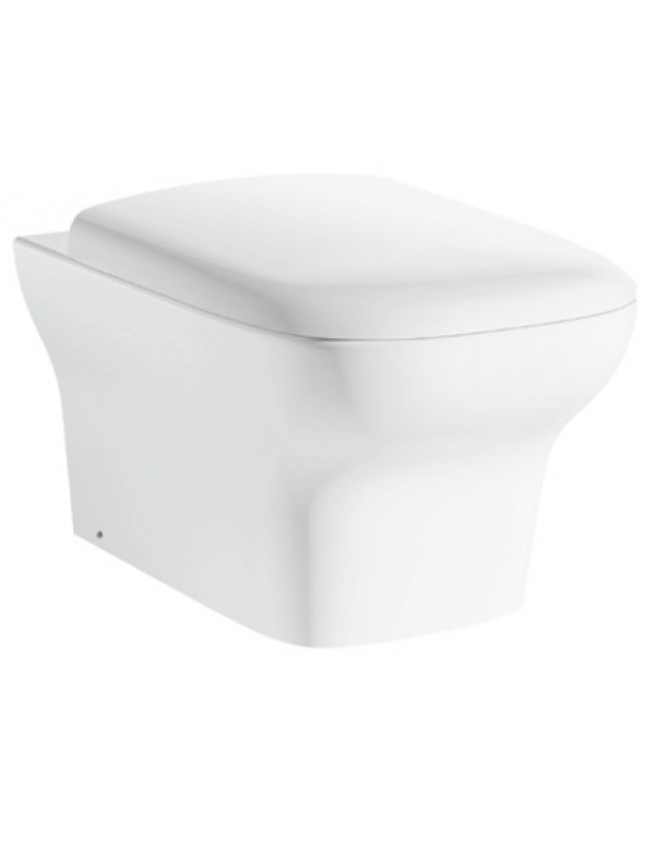 Cuvette WC à poser NOMARA avec abattant à frein de chute