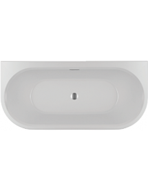 Baignoire en îlot acrylique RIHO DESIRE BACK2WALL 184x84 cm