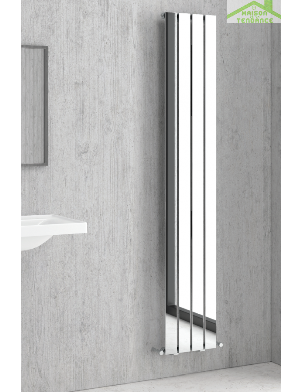 Radiateur design vertical MARCELO 91x180 cm en chrome Radiateur design vertical MARCELO 91x180 cm en chrome