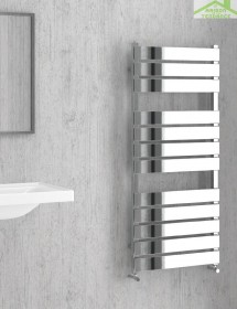 Radiateur sèche-serviette design vertical MARCELLA 51x120 cm en chrome