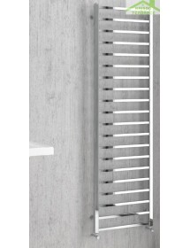Radiateur sèche-serviette design vertical KARNAK 50x100 cm en chrome