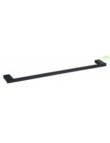 Porte-serviette NERO 60cm en laiton noir