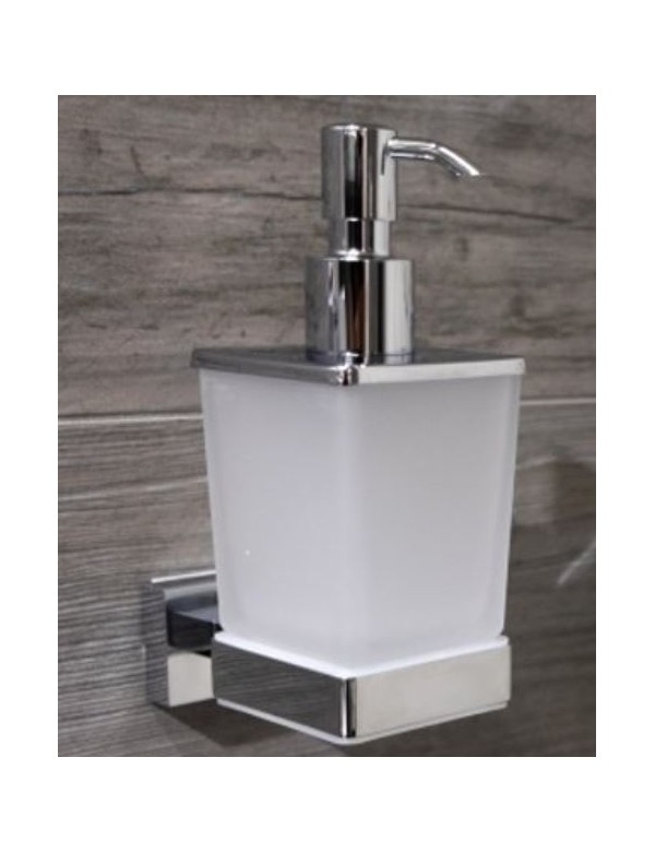 Distributeur de savon liquide PLAZA en verre 6x9,5x15,5 cm / 200 ml Distributeur de savon liquide PLAZA en verre 6x9,5x15,5 cm / 200 ml