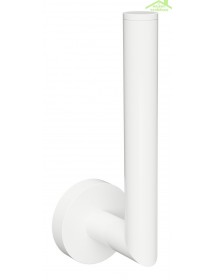 Recharge papier toilette mural WHITE en laiton blanc 5,5x 16,5x 6,5cm