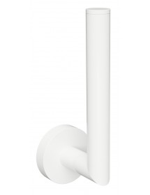 Recharge papier toilette mural WHITE en laiton blanc 5,5x 16,5x 6,5cm