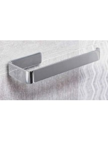 Dérouleur papier toilette SOLO en laiton chromé 12,9 x2,5 x8,2 cm