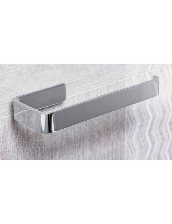 Dérouleur papier toilette SOLO en laiton chromé 12,9 x2,5 x8,2 cm