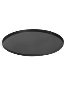 Chauffe terrasse, braséro en acier noir FLAME Ø 40 cm