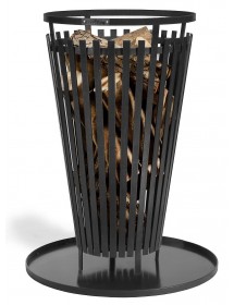 Plaque de récupération de cendres pour braséro et chauffe terrasse