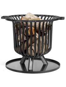 Plaque de récupération de cendres pour braséro et chauffe terrasse