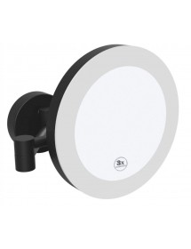 Miroir de douche avec éclairage LED et capteur tactile DARK 20cm