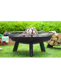 Brasero de jardin PORTO en acier 60 cm