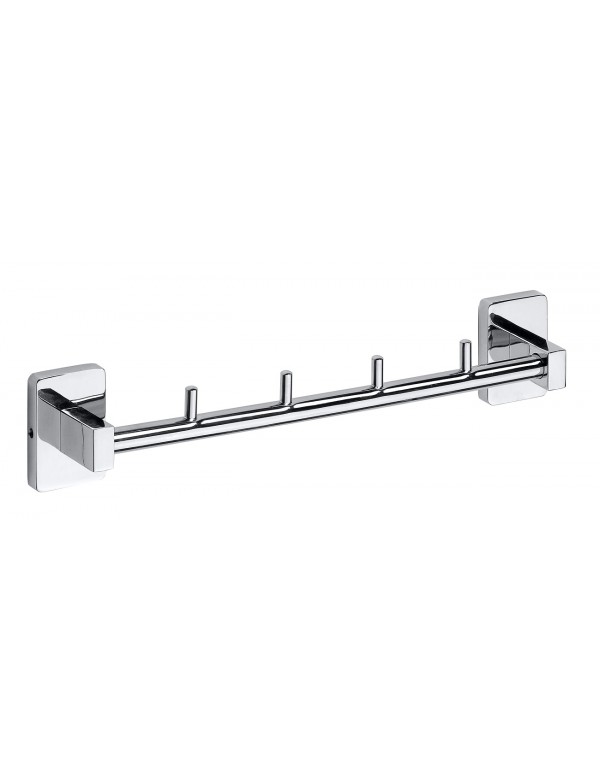 Patère quadruple en zinc NIKI 30 x5,3 x4,5 cm Patère quadruple en zinc NIKI 30 x5,3 x4,5 cm