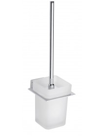 Goupillon de toilettes mural en verre NIKI 37,5 x13,5 x10,5 cm