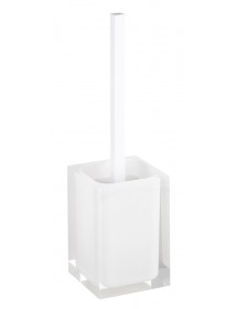 Goupillon de toilettes à poser VISTA en résine 37 x10 x10 cm