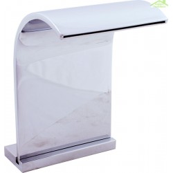 Mitigeur baignoire 3 trous DUNAJI avec cascade en laiton chromé