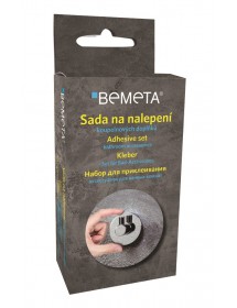Distributeur de savon liquide BETA en verre 7,5 x18 x10cm / 250ml