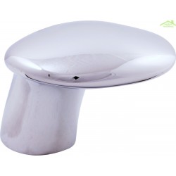 Mitigeur baignoire à cascade en chrome 4 trous