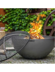 Braséro de jardin Prémium DALLAS Ø 85cm en acier