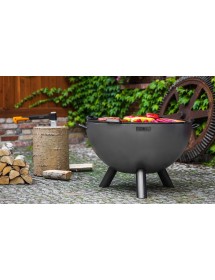 Braséro de jardin Prémium KONGO 85 cm en acier