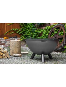 Braséro de jardin Prémium KONGO 85 cm en acier