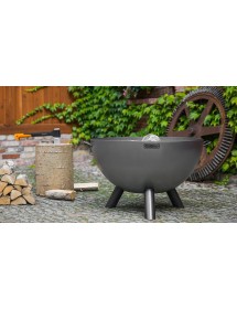 Braséro de jardin Prémium KONGO 85 cm en acier
