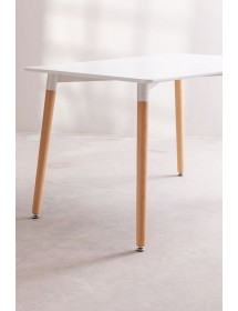 Table de salle à manger rectangulaire BOANA 120x80cm