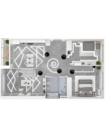 Robot aspirateur connecté 4 en 1 1790 VITAL