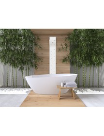 Séchoir corporel blanc pour douche/baignoire VALIRYO®