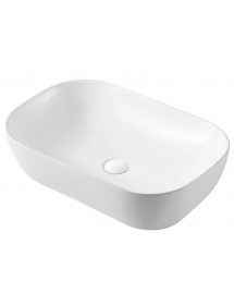 Vasque rectangulaire MILOS à poser sur un meuble de bain 60x39x14,5 cm