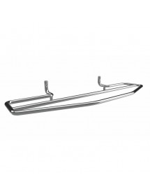 Porte-serviettes double RAWELL pour radiateur 60x6,9x21,5 cm en acier