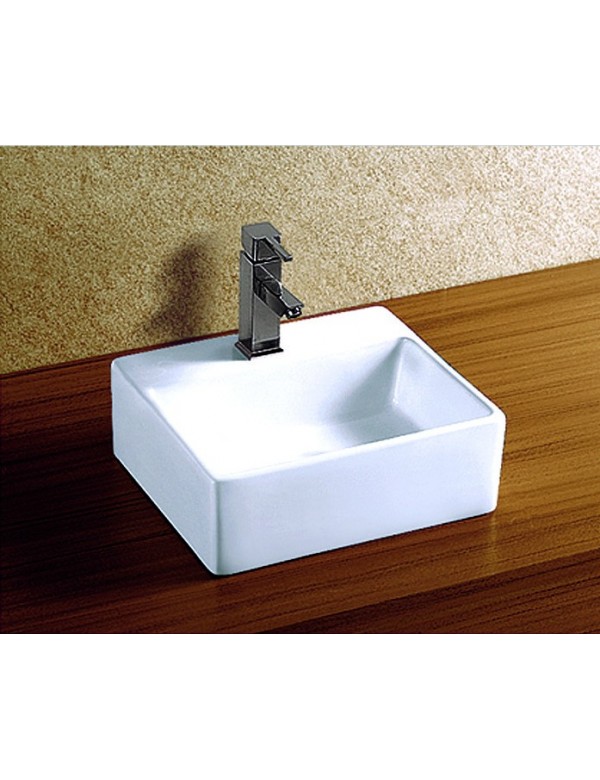 Vasque à poser rectangulaire POCRE 34x29,5x12 cm